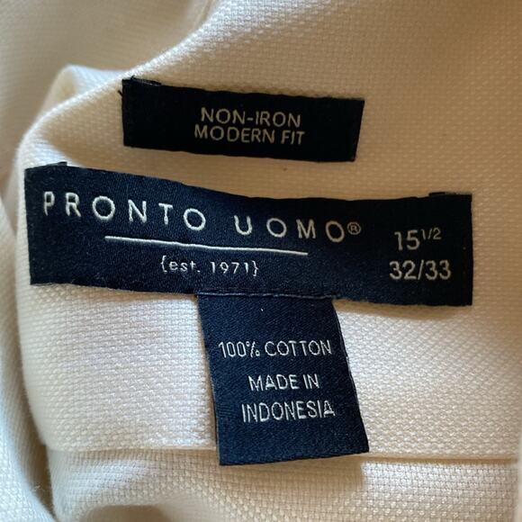 PRONTO UOMO Modern Fit Non Iron dress shirt - Picture 5 of 5